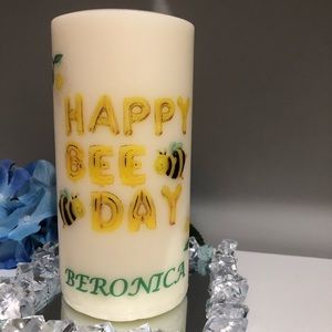 Hand Poured and Personalized Scented candle